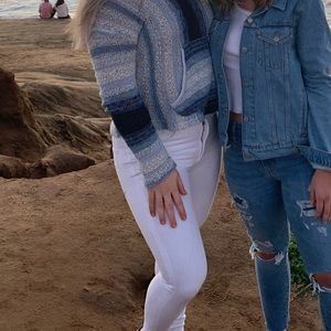 White Express Skinny Jeans